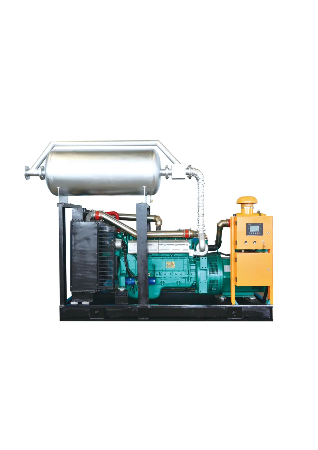 Natural Gas CHP Genset Generator 50 /100 /150 /200 Kw kVA Heavy Duty Durable Silent Generator