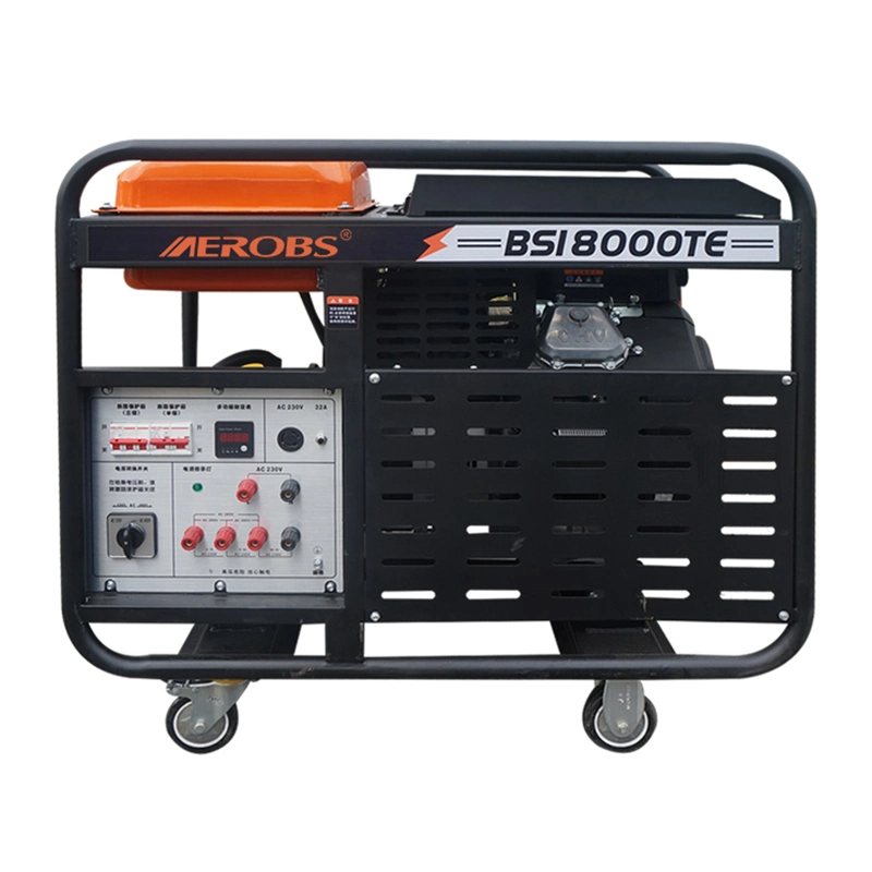 210/216kg 25/3600 Kw/Rpm Aerobs 1020*730*900mm Home Electric Power Generator Portable