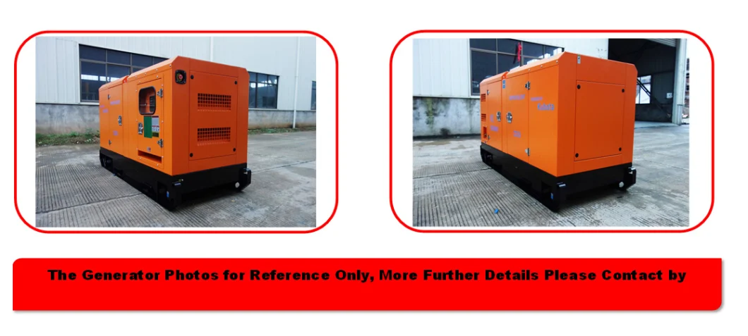 25kVA Low Noise Large Fuel Diesel Power Generator Set Silent Type Perkins Cummins Standby Electric Generator with Kubota FAW Lovol Engine for Commercial Use