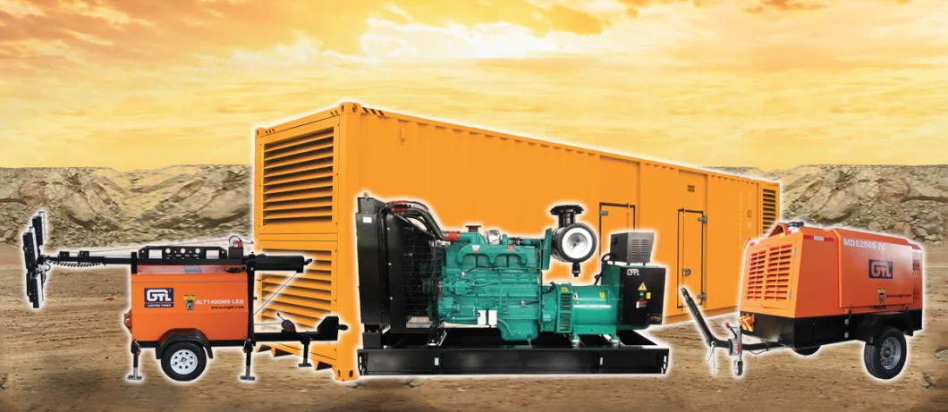 Popular Construction Silent/Open Diesel Generator 375kVA 400kVA 300kw with Engine Cummins Ntaa855-G7