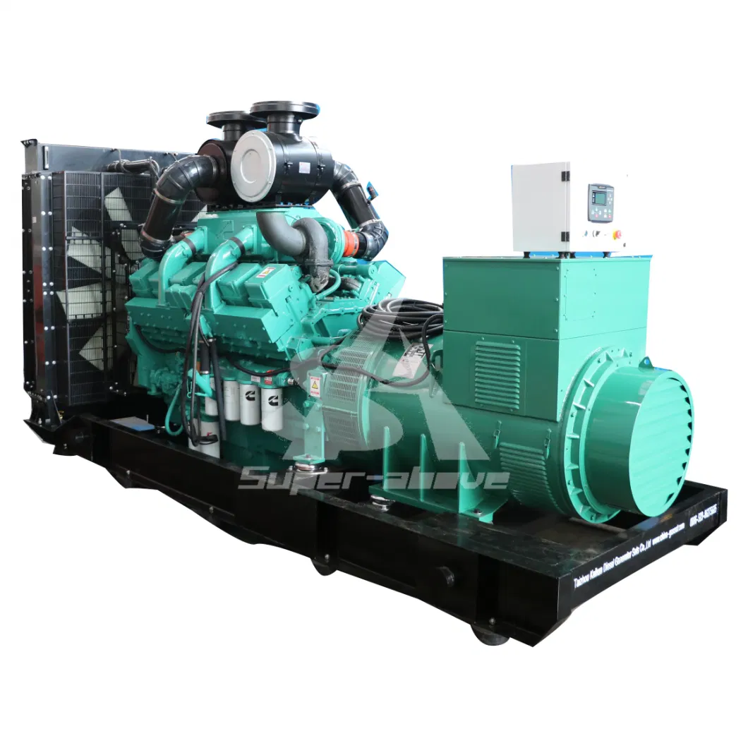 Super-Above 500kVA 400kw Water Cooling Diesel Silent Generator