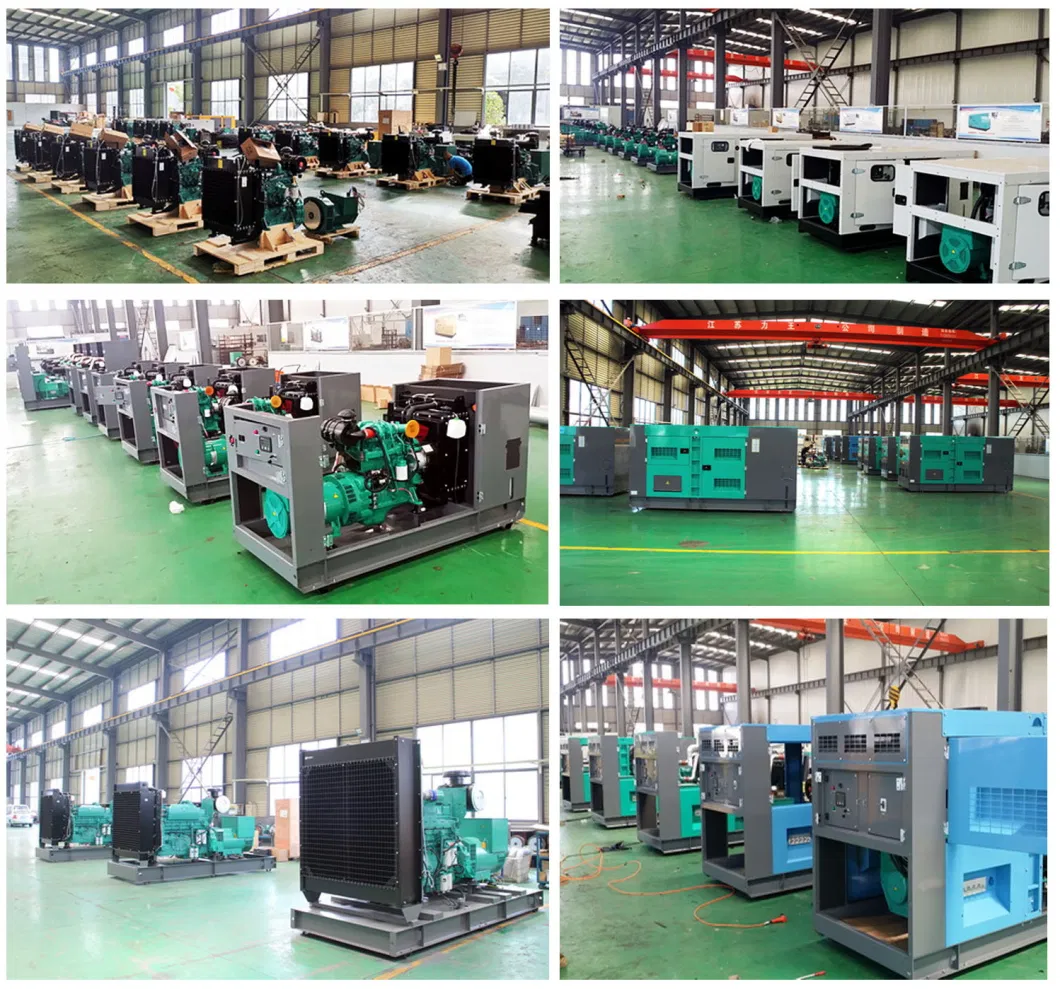 Factory Price 20/25/30/35 Kw kVA Generator Silent or Open Diesel Generators