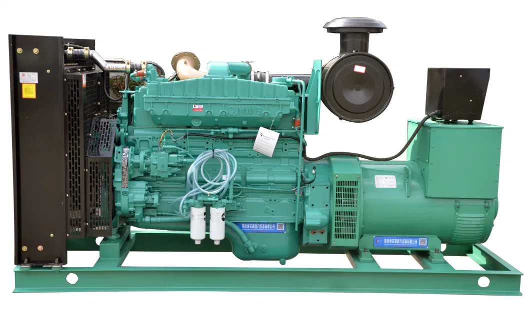 Wilba 300kw 375kVA Diesel Generator Powered by Cummins Ntaa855-G7