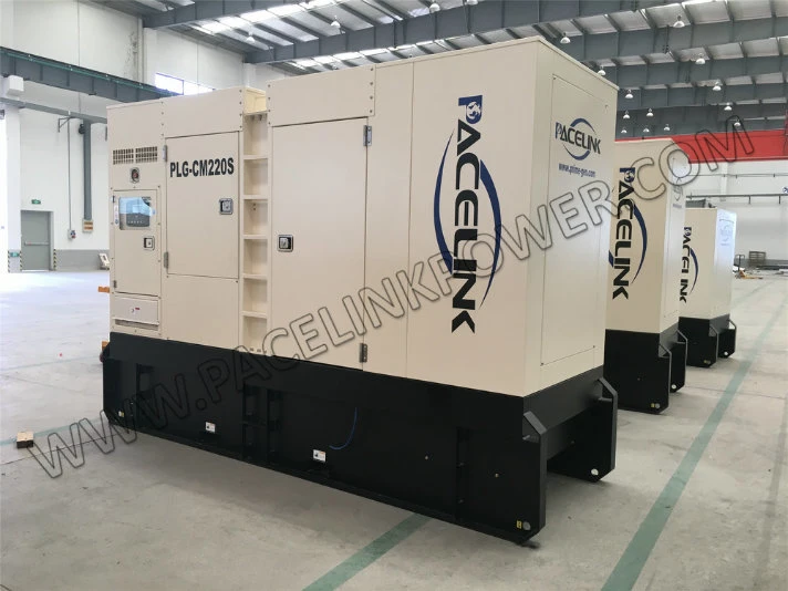 200kVA Cummis Powered Soundproof Diesel Generator with Ce/ ISO