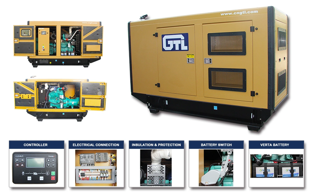 Gtl High Quality 28kVA Cummins Engine 22kw Diesel Generator