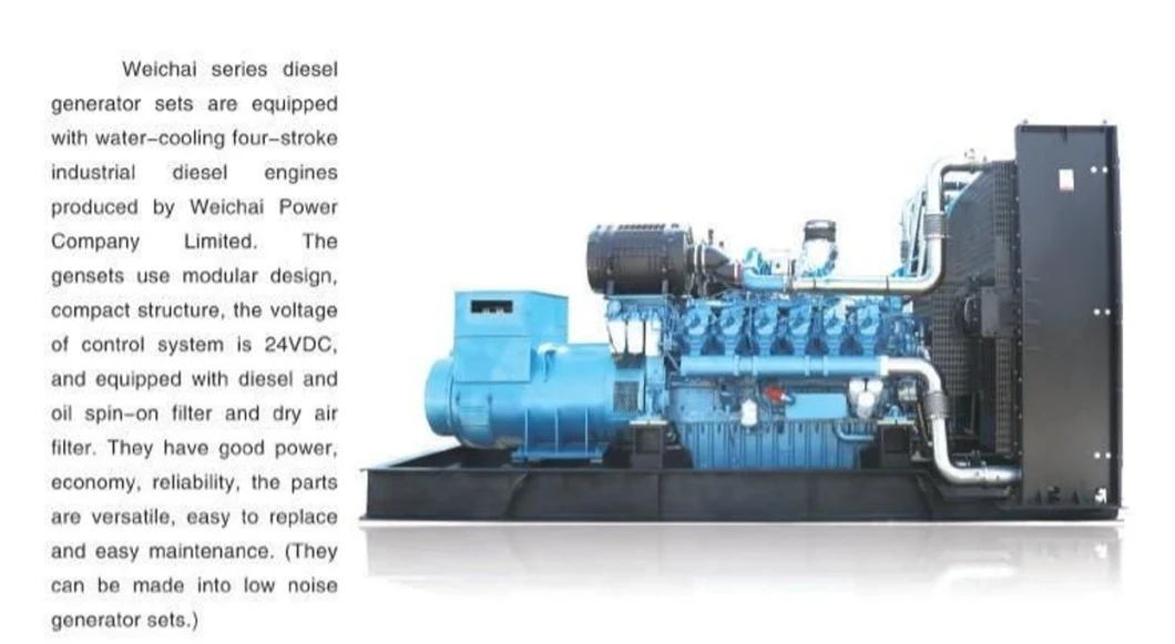 150kw Customized AVR Brushless Optional Diesel Fuel Generator