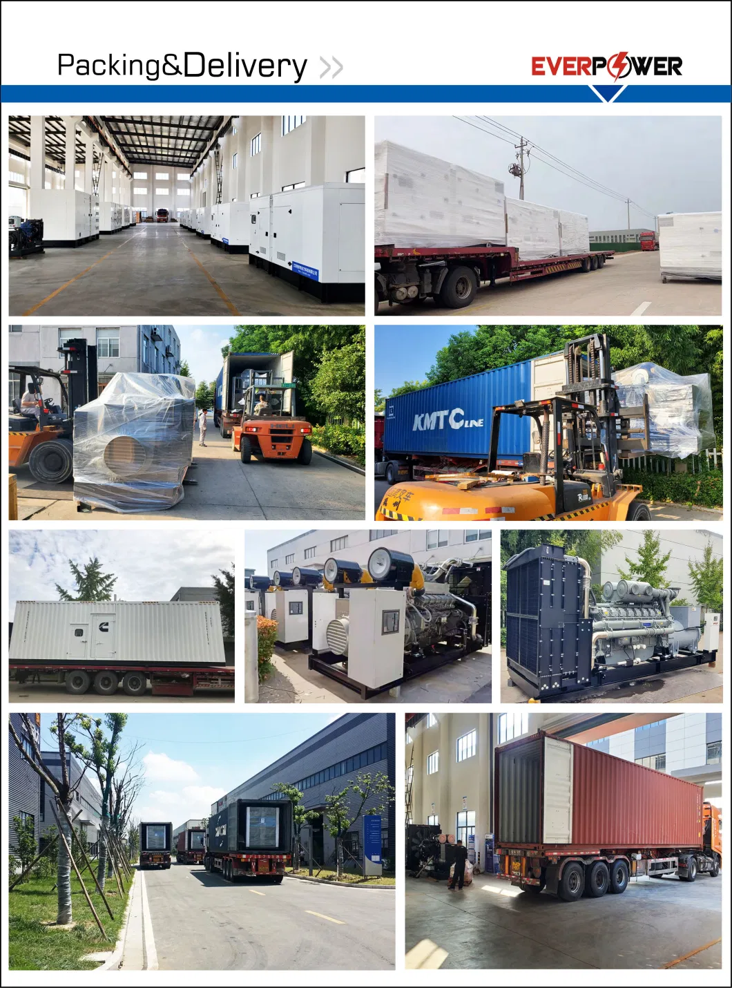 300kVA 350kVA 400kVA 500kVA 600kVA 650kVA 800kVA 1000kVA Cummins Silent Soundproof Diesel Power Electric Generator Set Genset Perkins Volvo Mitsubishi Baudouin