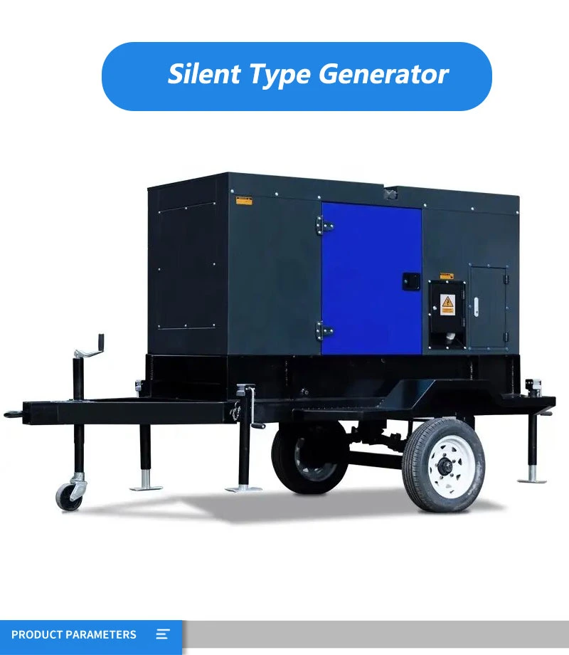 Quiet Series 10kw 12kVA 110V 220V AC Single Phase Electric Starting Portable Silent Type Diesel Generators for Home Use