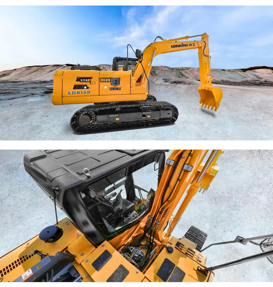 Brand New Equipment 14 Tons Crawler Excavator 0.56m3 Bucket