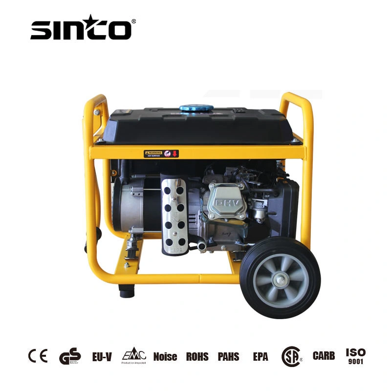 1-8kw Small Portable Electric Start Inverter Generator with Muffler Gasoline AVR W/ Co Shutdown