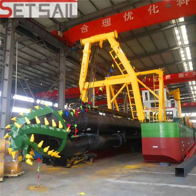 Hydraulic River Sand 26 Inch Dredger with Submersible Dredge Pump