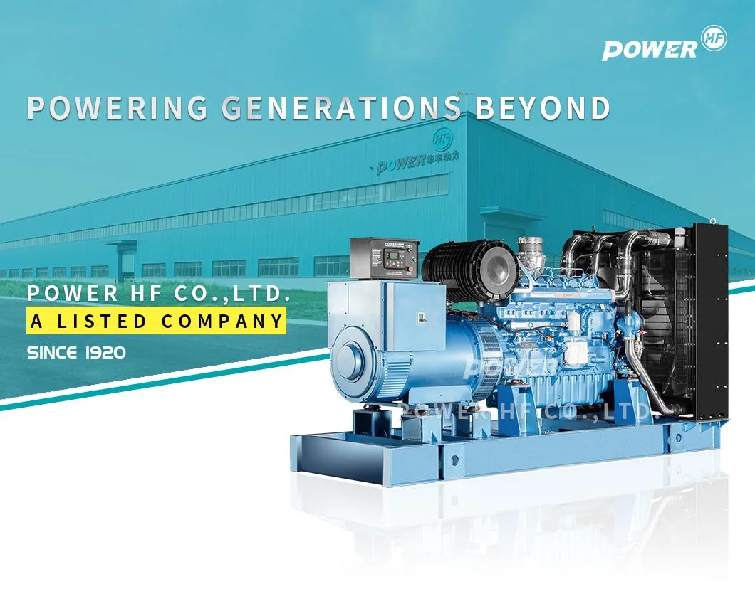 Open Frame Industrial Generating Power Diesel Unit 500/800/1000/2000 Kw Ricardo/Weichai Diesel Engines Electric Standby Generator