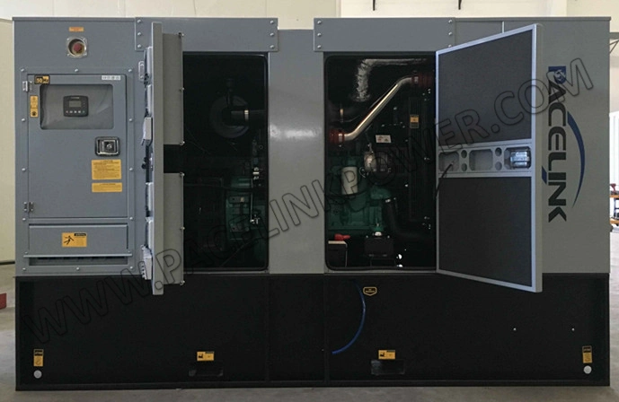 130kVA Cummis Powered Silent Diesel Generator with Ce/ ISO Economic Grey