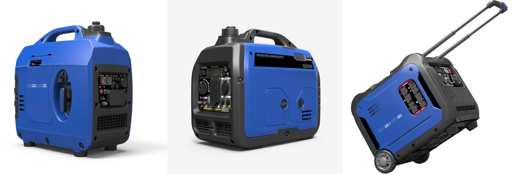 1-8kw Portable Generator, CE Approved Gasoline Copper Generator, Inverter Generator