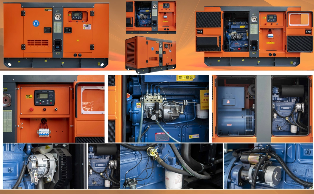 Diesel Engine 90kw 112.5kVA Air Cooled Generator Portable Phase Backup Standby