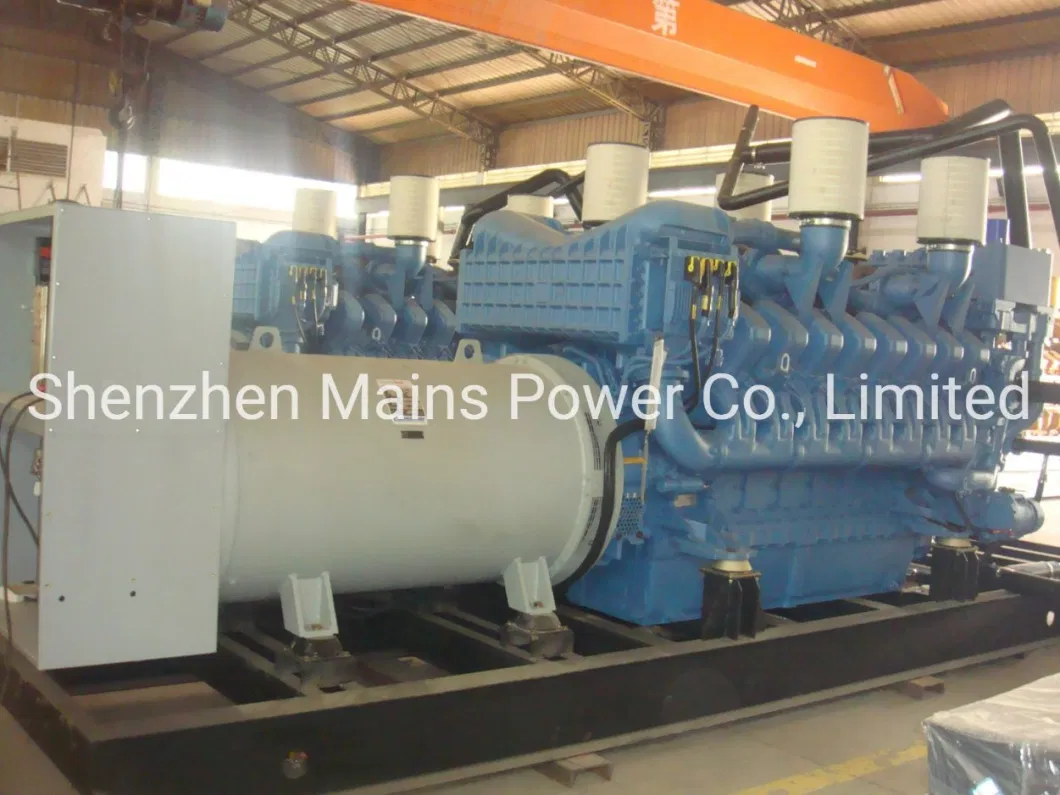 2250kVA 1800kw Mtu Diesel Generator Standby Power Plant 16V4000g23 Engine