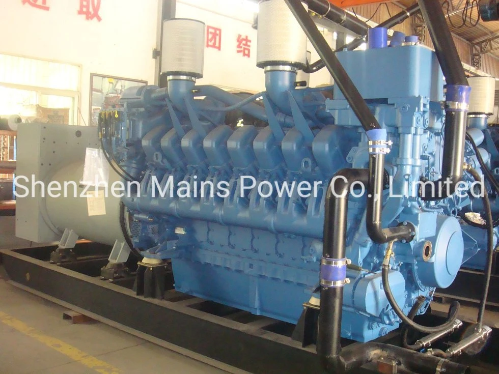 2250kVA 1800kw Mtu Diesel Generator Standby Power Plant 16V4000g23 Engine
