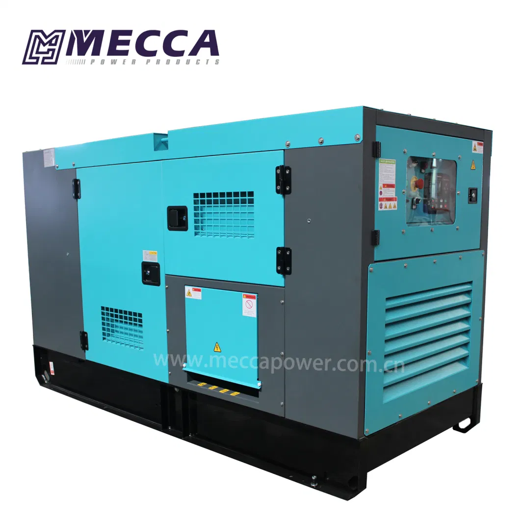 60Hz/1800rpm 50kVA/40kw Soundless Isuzu China Engine Diesel Standby Power Generator