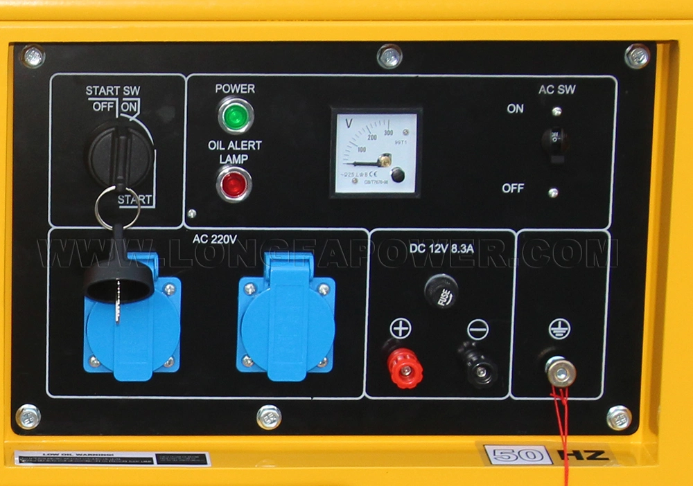 Lebanon Hot Sale 3kw 3kVA 4kw 4kVA 4000W 5kw 5kVA 5000W 6kw 6kVA 6000W 7kw 7kVA 7000W 8kw 8 kVA 1 3 Phase Super Silent Soundproof Air Cooled Diesel Generator