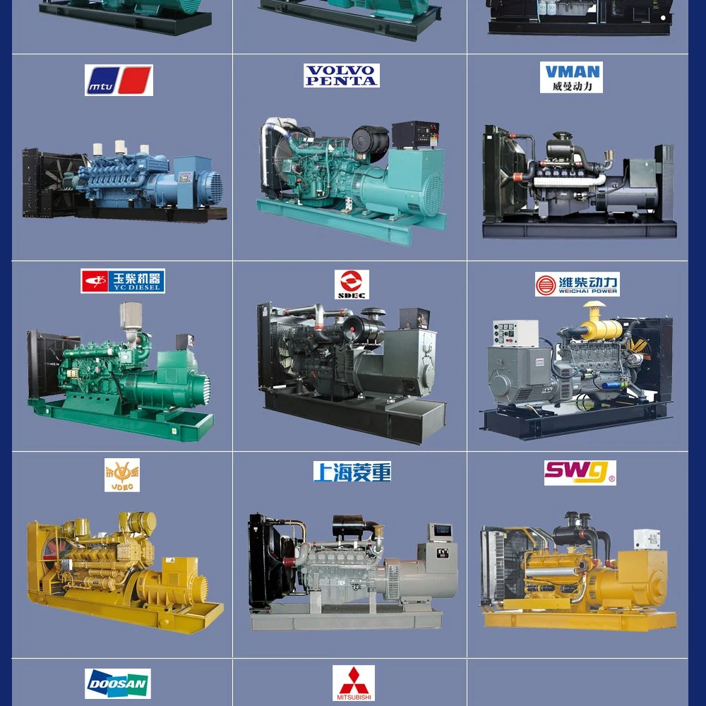 Prime Quality Diesel Generators Standby Power 20-2000 Kw Generator Set 50Hz 60Hz Genset