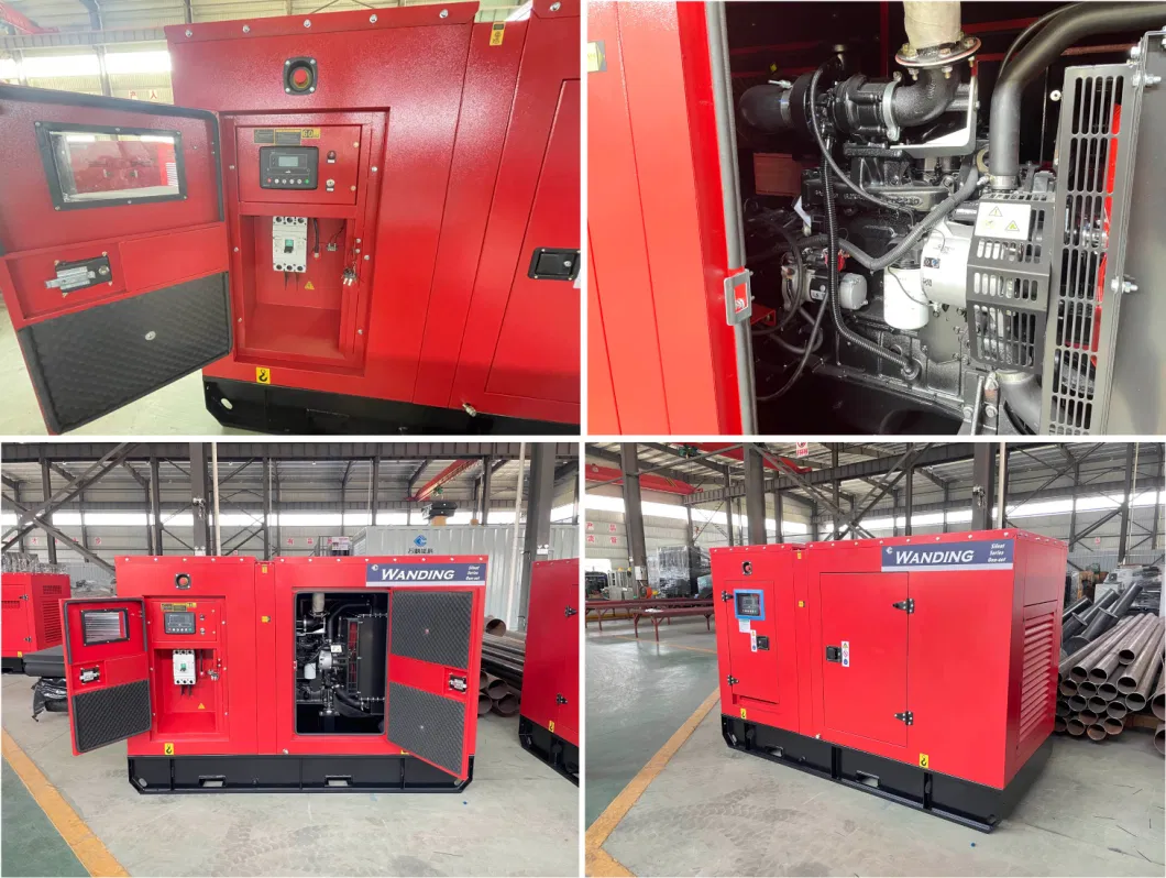 10-3750kVA Silent Diesel Generator Powered by Volvo/Cummins Engine 10-3000kw Power Electric Generator Soundproof