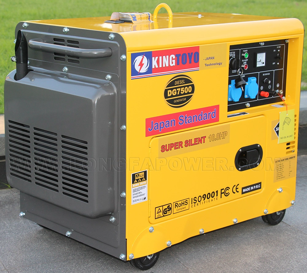 Lebanon Hot Sale 3kw 3kVA 4kw 4kVA 4000W 5kw 5kVA 5000W 6kw 6kVA 6000W 7kw 7kVA 7000W 8kw 8 kVA 1 3 Phase Super Silent Soundproof Air Cooled Diesel Generator