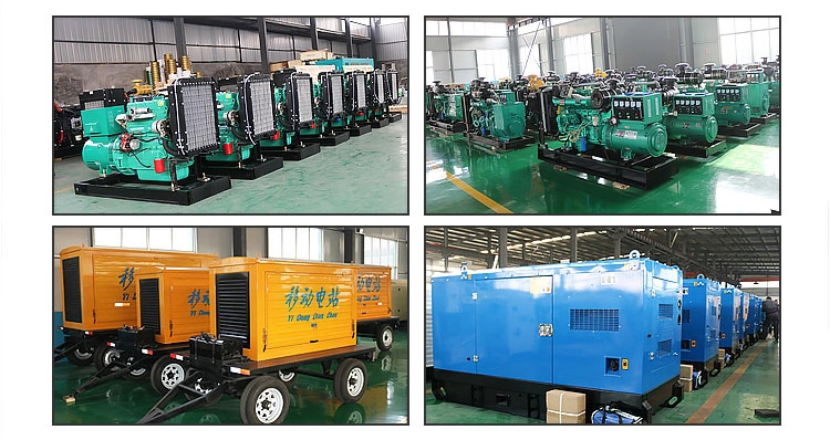 High Quality Diesel Generators with Volvo Engine Set Super Silent 10 12 15 30 50 250 300 500 Kw kVA Power Single Phase Small