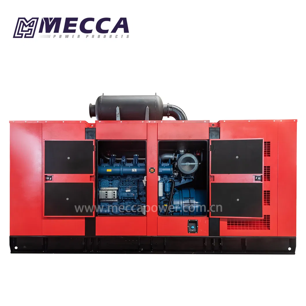 CE Silent Diesel Generator 100/150/200/250/300/400/500/750/800/1000 kVA Kw Cummins/Perkins/Baudouin/Mtu with Leroy Somer/Stamford Alternator