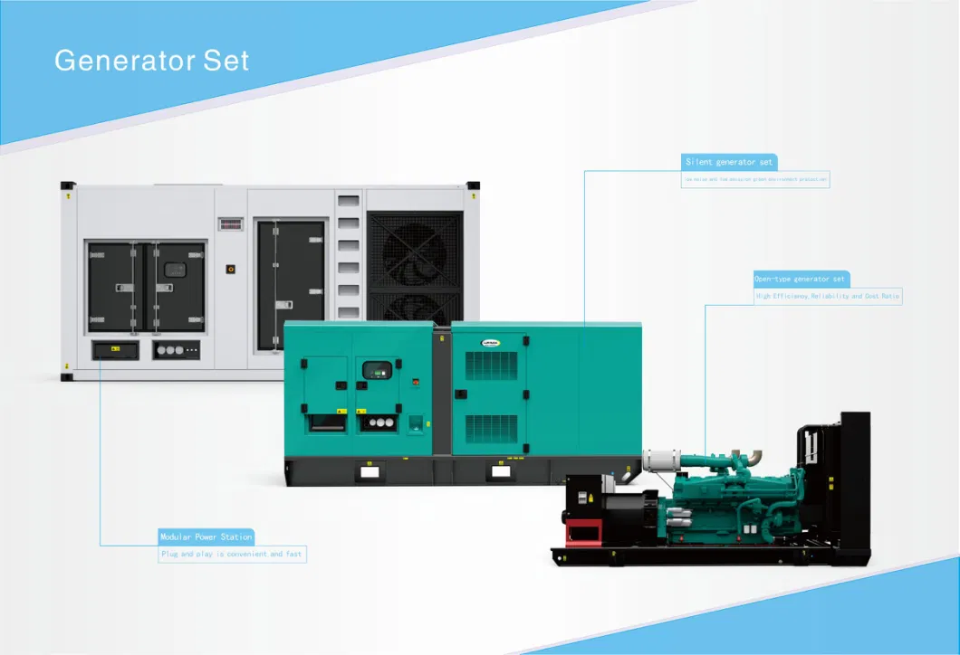 Factory Price Hot Sale 1104c-44tag2 Open Silent Type 80kw 100kVA Perkins Diesel Generator Set Diesel Generator