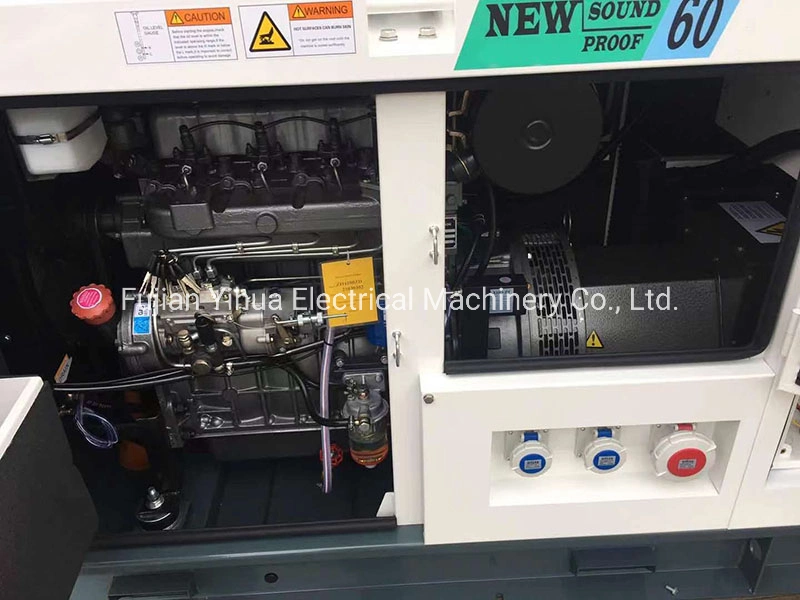 Yihua Factory Ricardo 30kw Low Noise Silent Type Diesel Generator