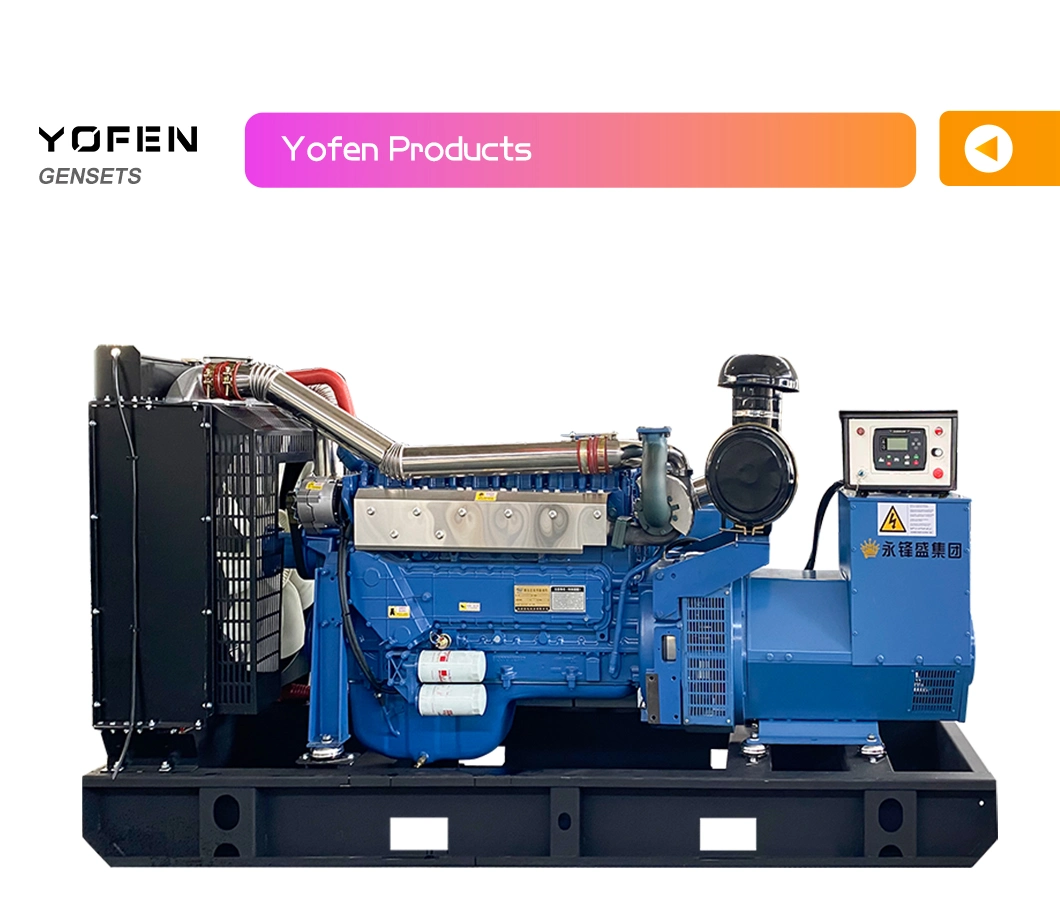 150kw 187.5kVA Four Stroke AC Factory Outlet Diesel Generator Ricardo with Yofen