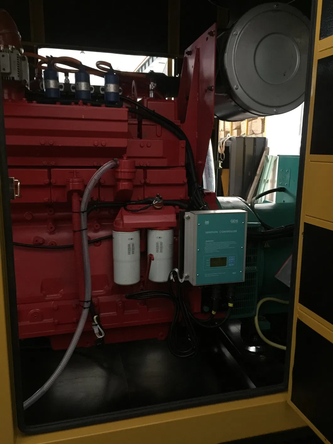 375kVA Cumins Technology Natural Gas Generator 300kw Continuous Power