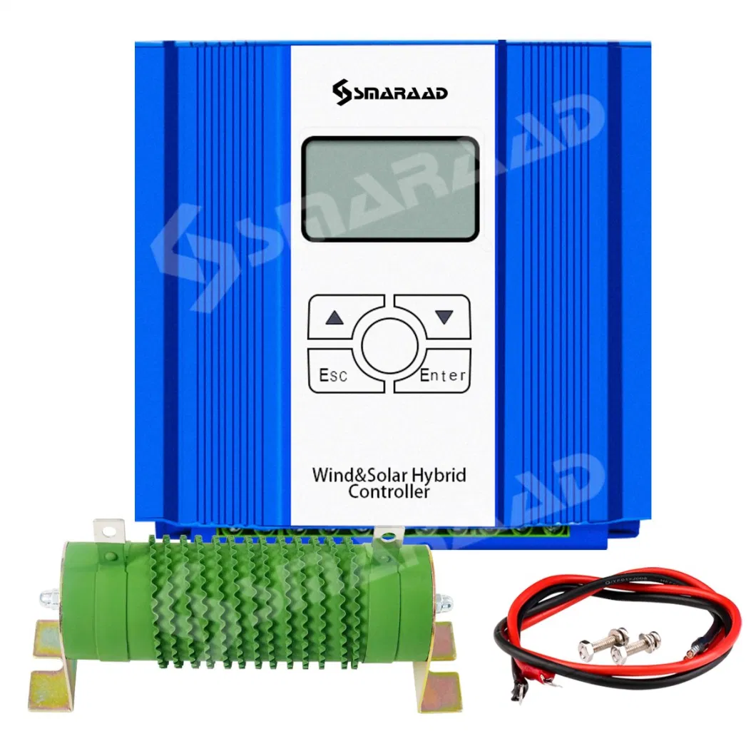 Smaraad 1000W MPPT 48V Dump Load Wind Generator Solar Panel Charge Controller