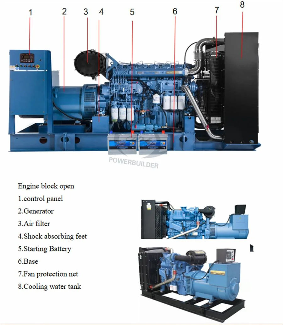 Whole-Sale Diesel Generator Silent Type Containerized Generator