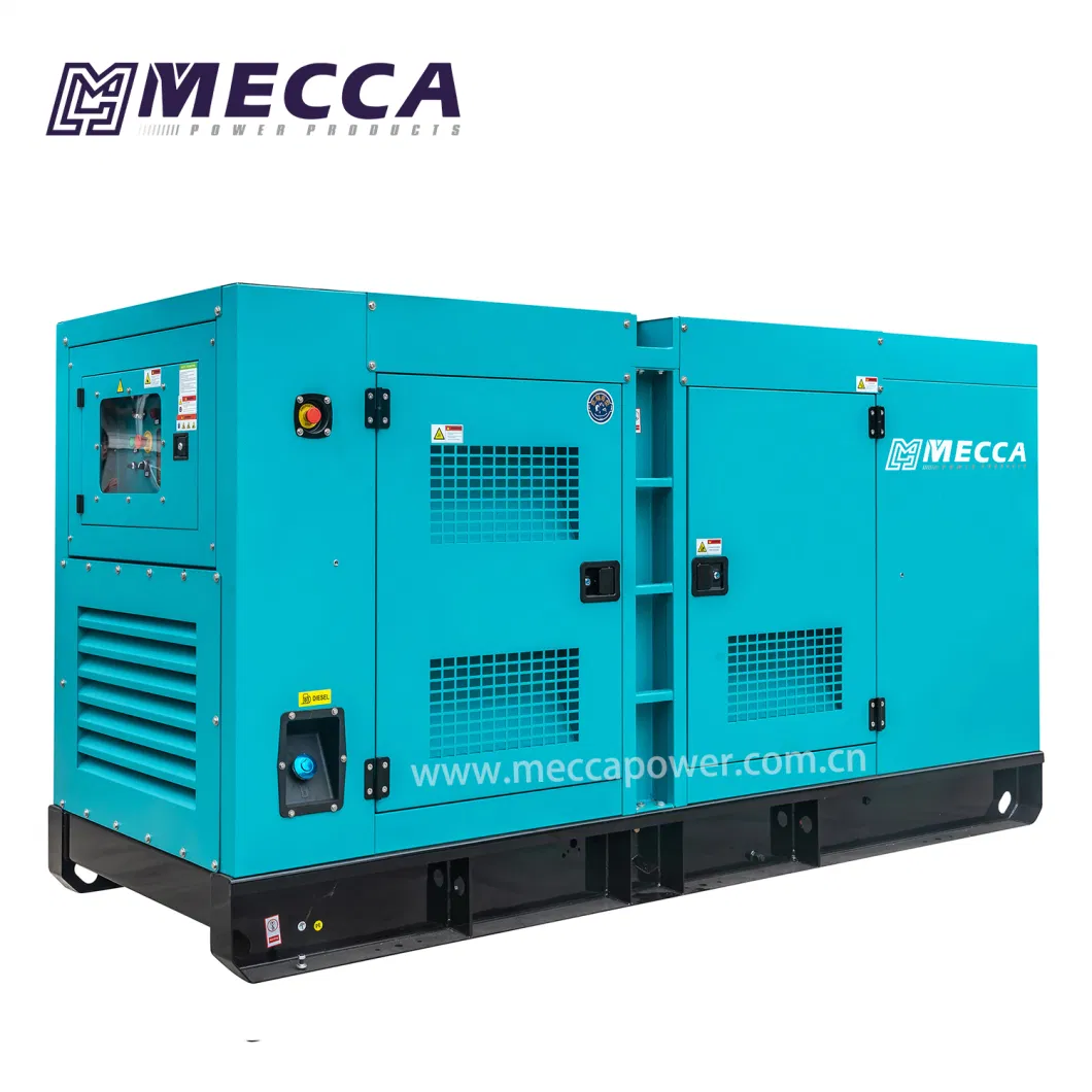 60Hz/1800rpm 50kVA/40kw Soundless Isuzu China Engine Diesel Standby Power Generator