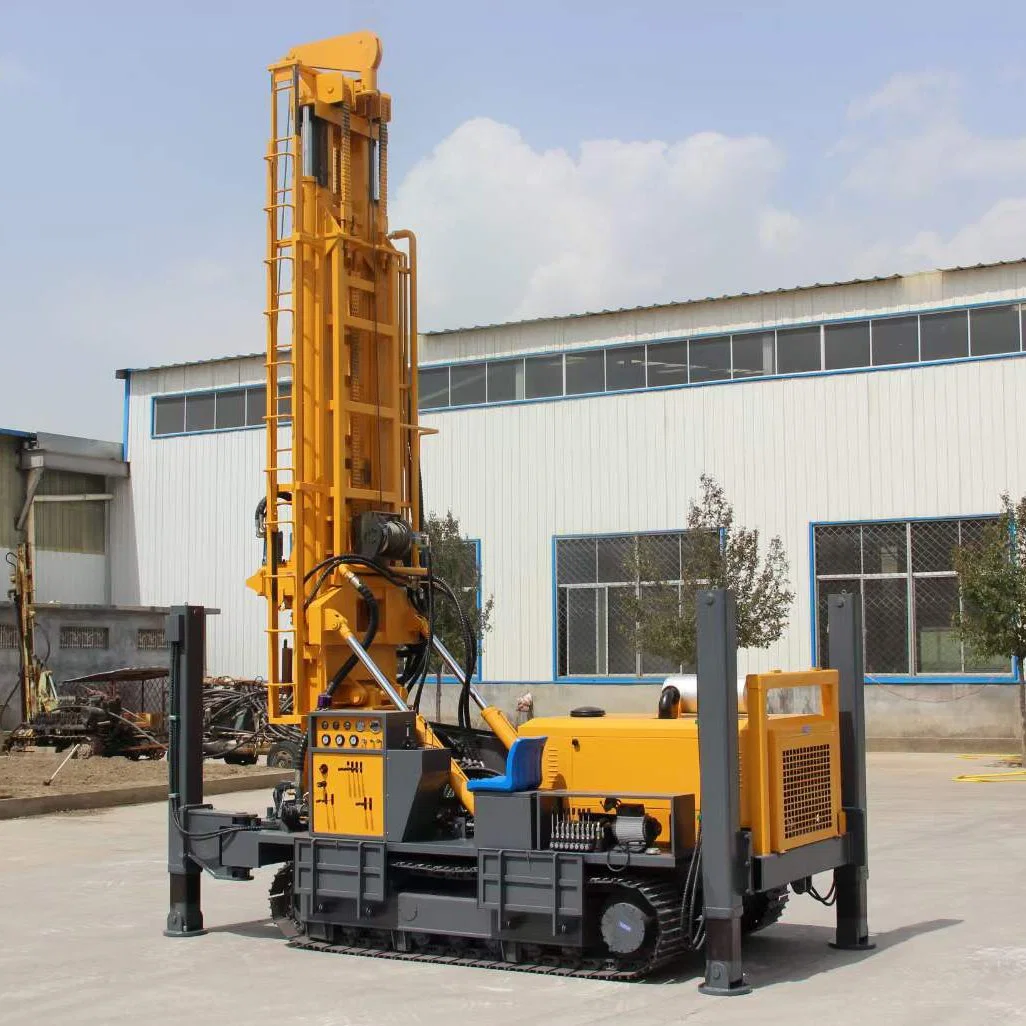 Crawler 800m Price Machine Water Well Truck Rock Drill Rotary Drilling Rig