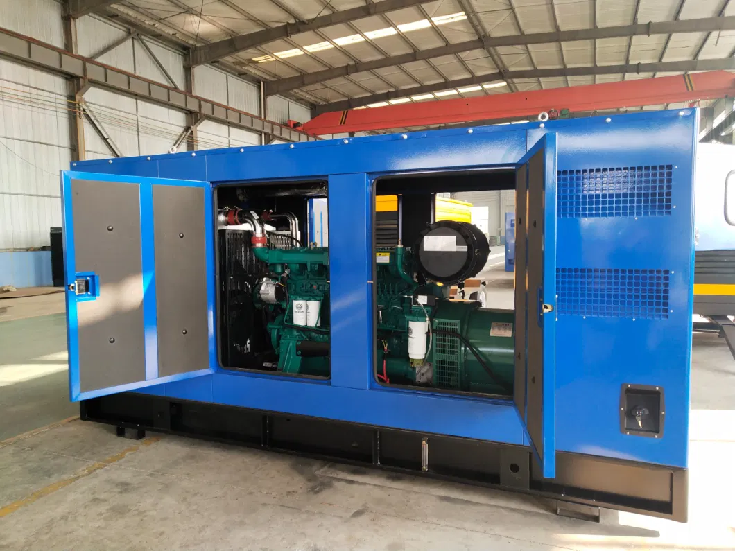 Factory Direct Sales High Quality 300 Kw Diesel Powered Dg Set 375kVA Yuchai, Weichai Generator with ATS Price Dg Generating Sets Factory