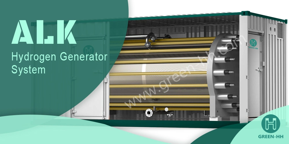 Custom High Quality 1-1500nm3/Hr Alk Hydrogen Generator System with separator Purifier