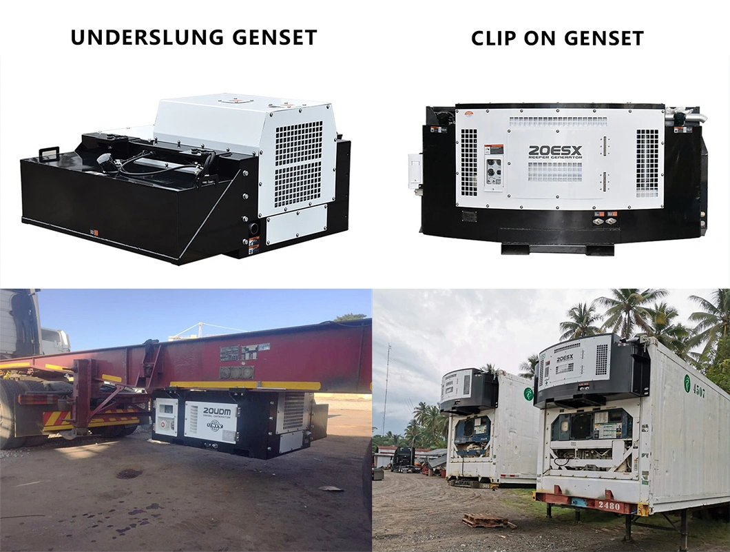 Clip on Genset 80 Hours Continuous Operation for Reefer Container Transportation