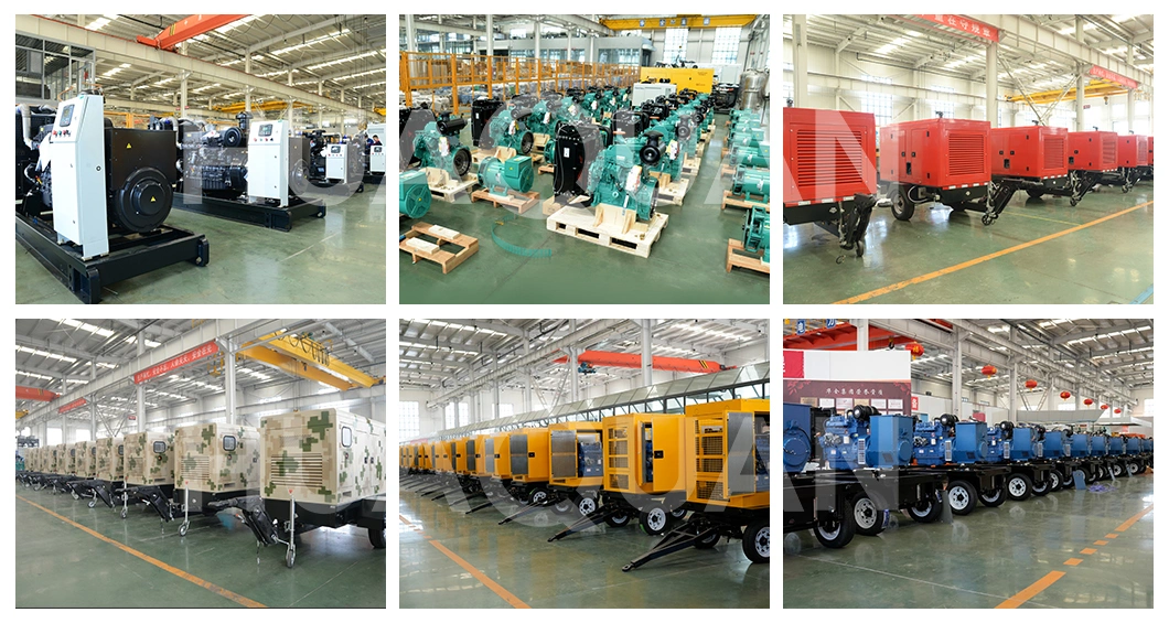 China Factory Price Generating Set 1000/1250/1500/2000/2500 kVA Ck-Cummins/Weichai Baudouin /Yuchai/UK-Perkins Engine Power Diesel Generators