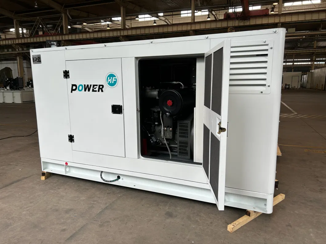 Silent/ Soundproof Diesel Generator China Supplier 20 KVA-2500 KVA Water Cooled 125 KVA 100 KW 50 HZ Power Generator Diesel Generator Manufacturer