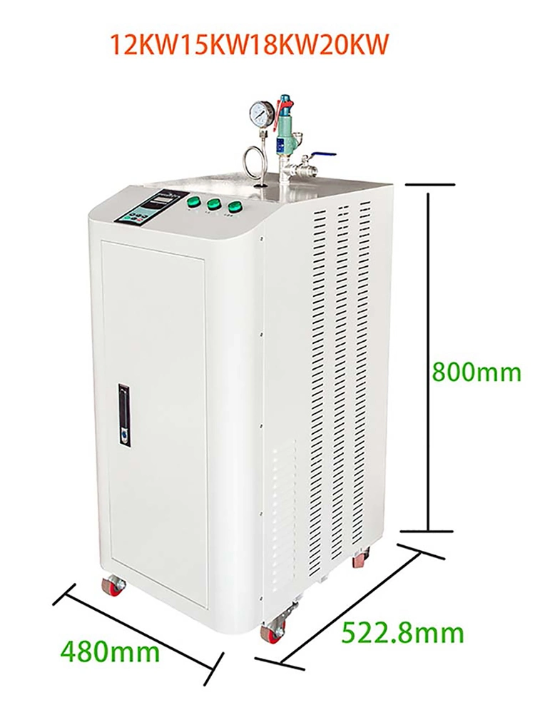 Jonson Steam Generator Power Saving 30%~70% Dry and Wet Use Movable Electric Heating Steam Generator Ready to Ship Electromagnetic Steam Generator Automatic