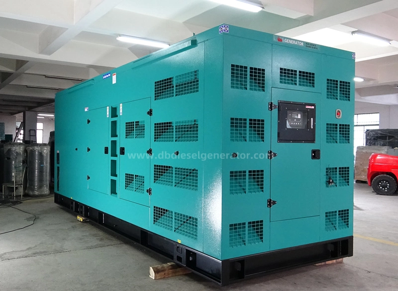 Ready in Stock 750kVA 600kw Electric Generating Set Silent Power Rainproof Soundproof Electricial Diesel Generator Powered by Perkins Engine 4006-23tag3a