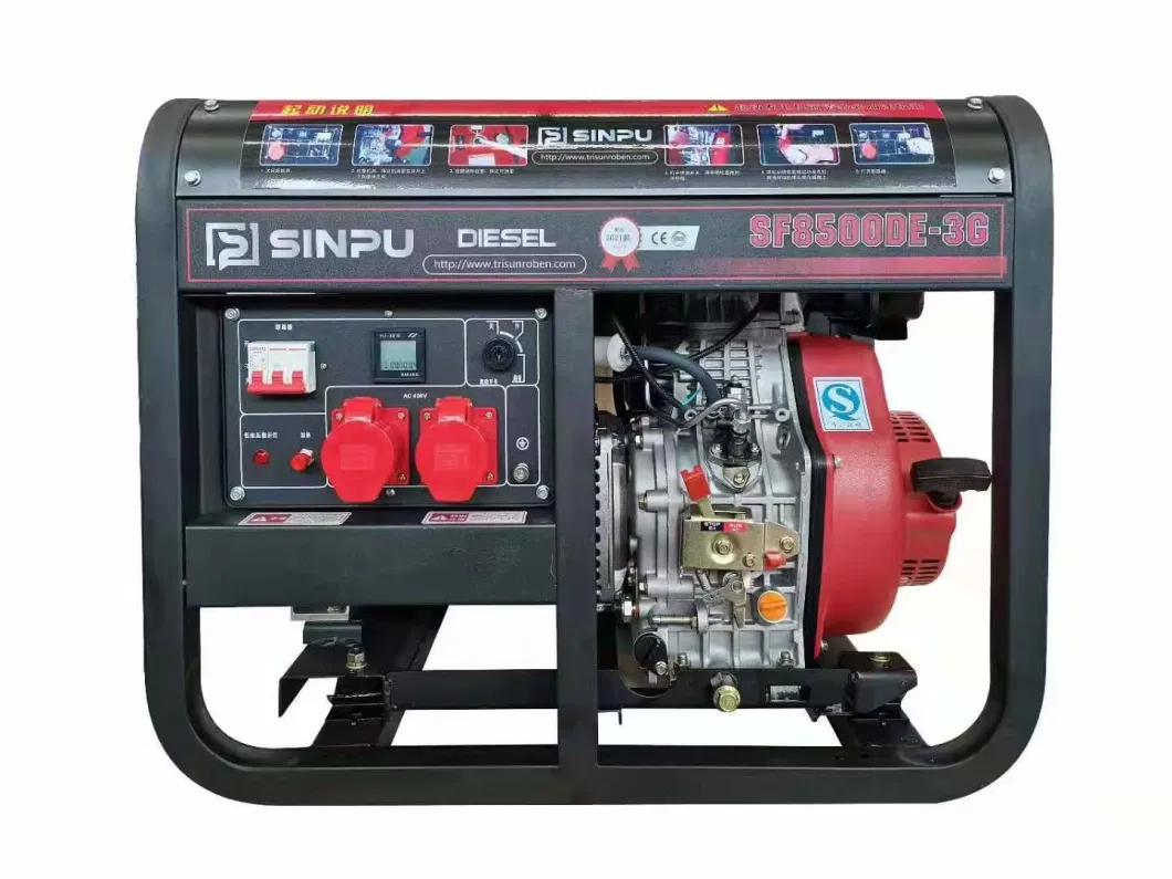 5kw Electric Starter Inverter Welder Silent Diesel Generator