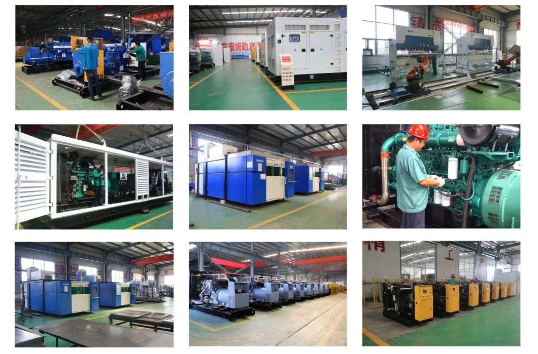 Factory Sale 40/50/60 Kw kVA Diesel Electric Generator Price Generator Price 3 Phase Diesel Genset Hot Sale 50kw Generator