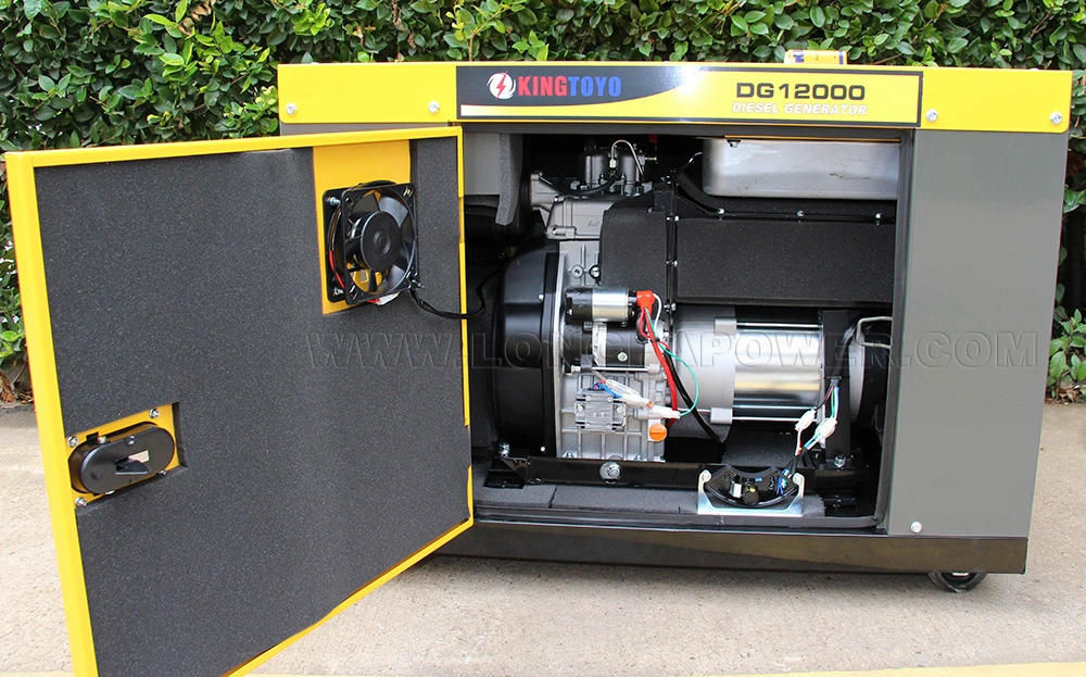 12kw 12kv 12kVA 15kw 15kVA 10kw 10kVA 8kw 8kVA Kipor Kde Ready Stock Finished Silent Diesel Generator with ATS