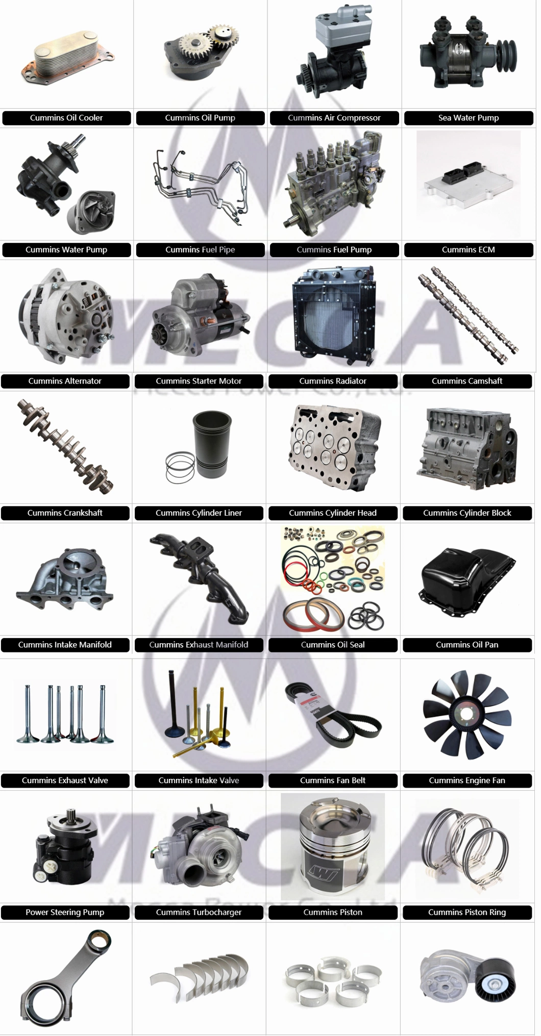 Fuel Solenoids Inject Pump Spare Parts for Diesel Generator