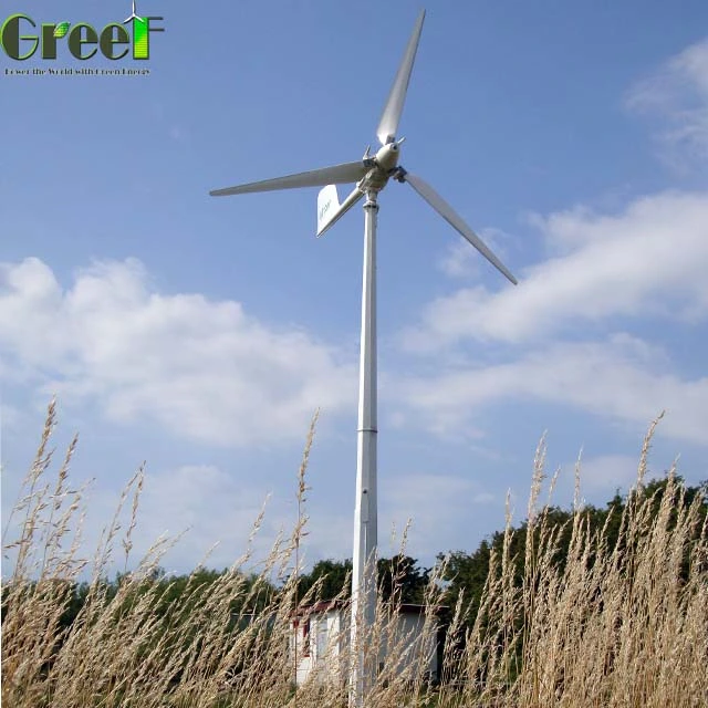 5kw 10kw 20kw 30kw Low Start Wind Speed Horizontal Axis Wind Power/Energy Pitch Control Wind Turbine Generator Price for Home/Bussiness