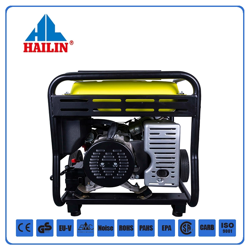 2 Kw-8 Kw Portable Gasoline Generator, AC Three Phase out Put, with CE, EU-V Certificated