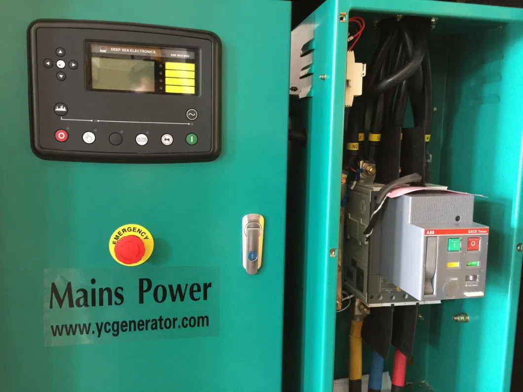 375kVA Cumins Technology Natural Gas Generator 300kw Continuous Power